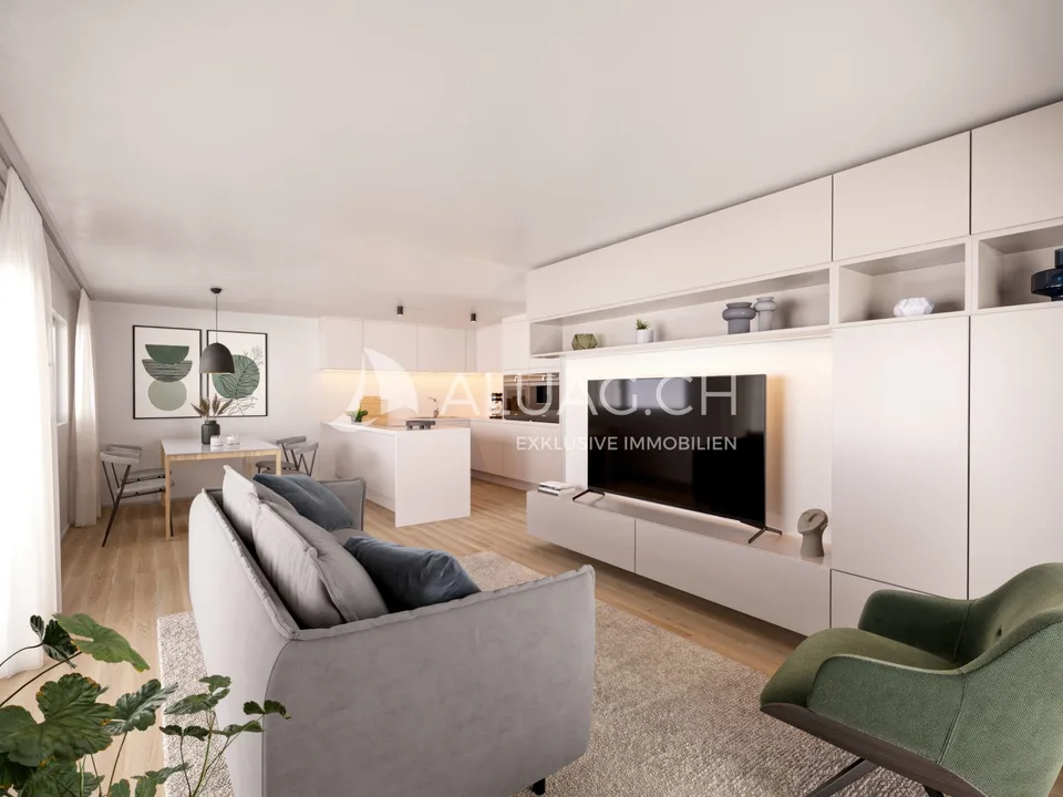 4.5 ROOM GROUND FLOOR APARTMENT IN AEGERTEN