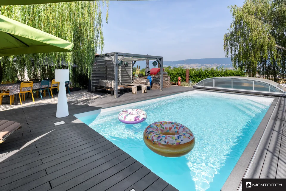 Estavayer-le-Lac, in vendita, villa individuale moderna, 180 m2 – foto 11 di 12