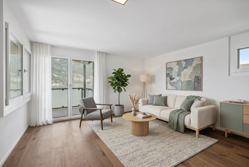 Residenza secondaria ristrutturata con vista da sogno non ostruita in vendita