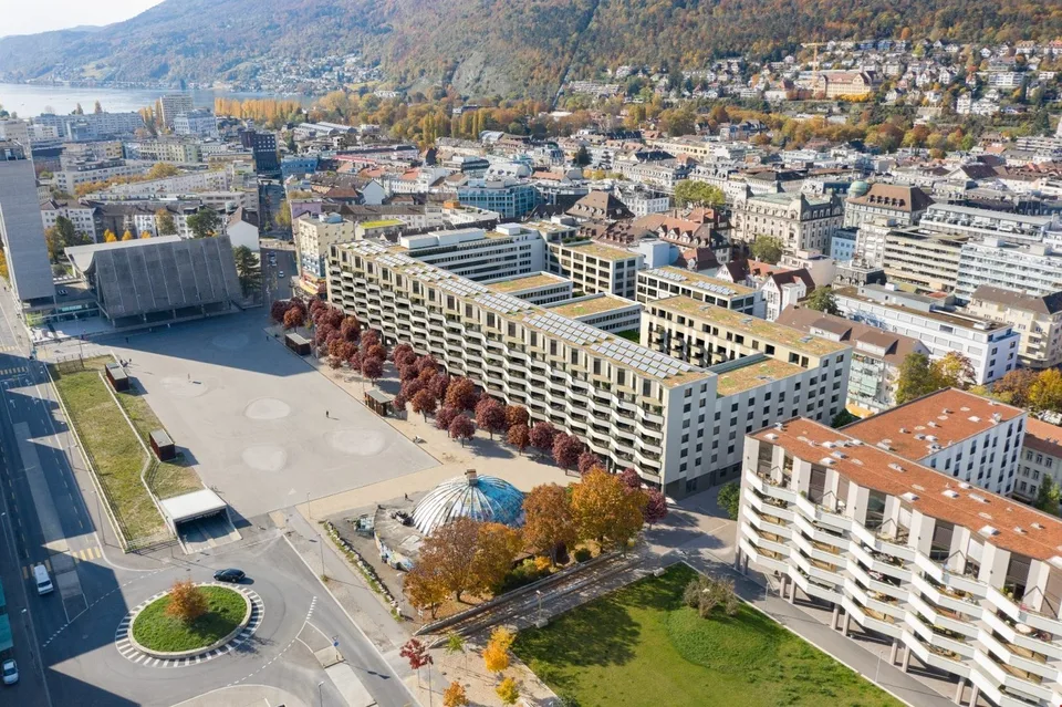 Einstellhallenplatz mitten in der Stadt