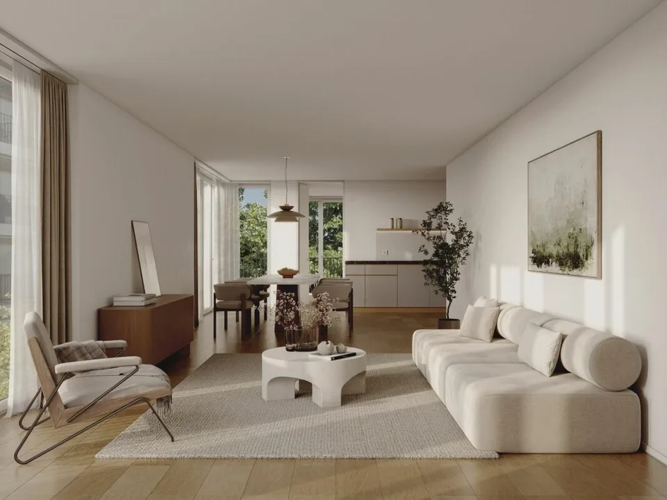 Gemütliche 3.5 Zimmer-Wohnung im ruhigen Quartier