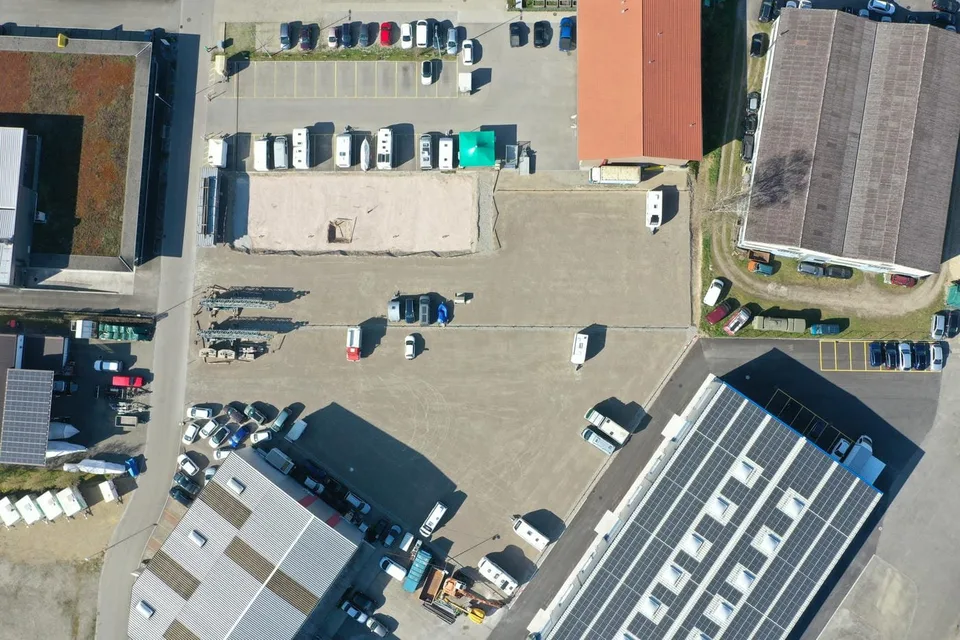 Parkplatz für Wohnmobil, Camper und Wohnwagen zwischen Schaffhausen und Diessenhofen