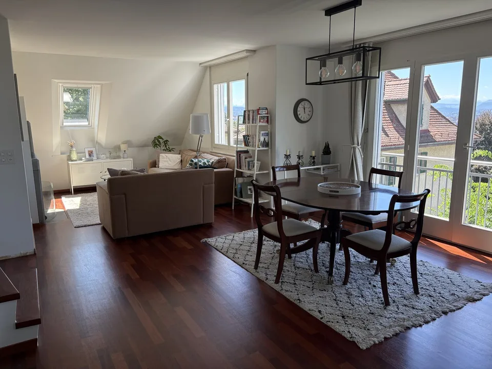 3½ ZIMMER-MAISONETTEWOHNUNG IN ZÜRICH - KREIS 10 WIPKINGEN, MÖBLIERT, – foto 4 di 20
