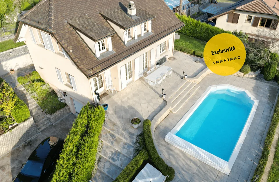 Villa individuelle de 7.5 pièces avec piscine