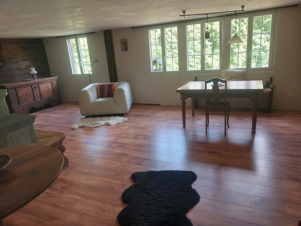 2½ ZI-WOHNUNG IN HASLIBERG HOHFLUH (BE), MÖBLIERT, TEMPORÄR