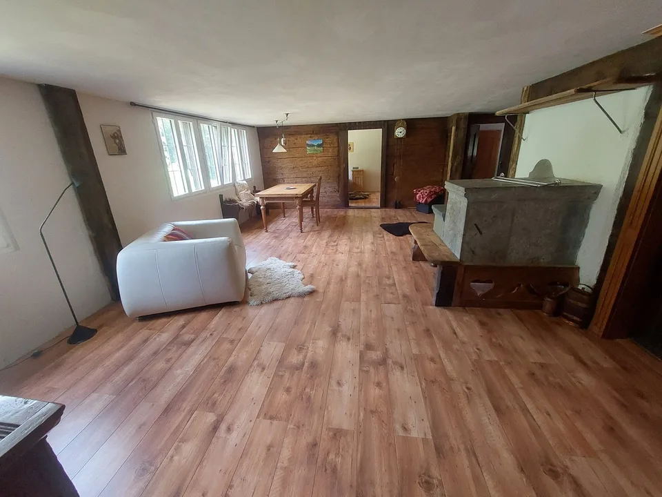 2½ ZI-WOHNUNG IN HASLIBERG HOHFLUH (BE), MÖBLIERT, TEMPORÄR