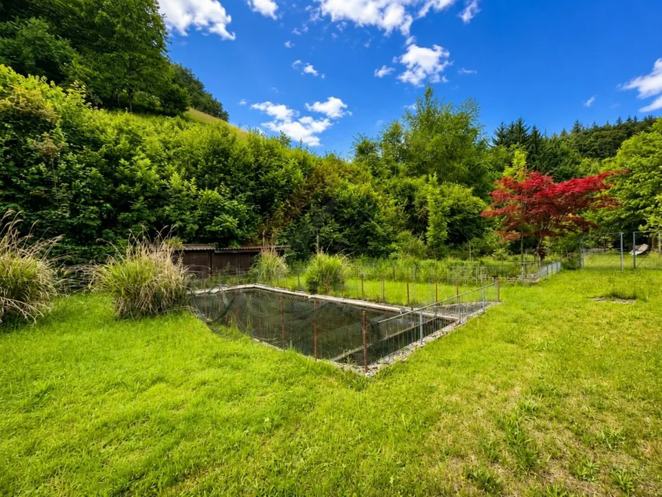 Naturparadies mit 7 Fischteichen - Einzigartige Freizeit- und Fischzuchtanlage in Gränichen