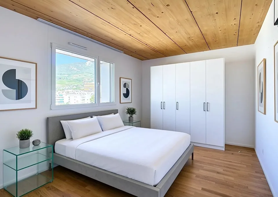 Sierre | Prächtiges neues Dachgeschoss in einem 4,5-Zimmer-Duplex