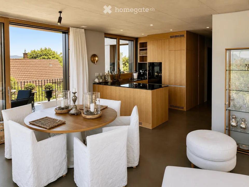 Appartamento attico esclusivo con panorama del lago di Zurigo e terrazza di 47 m²