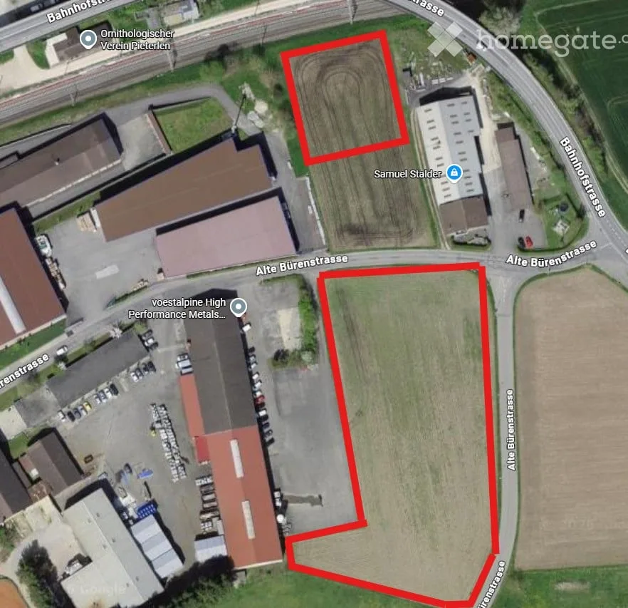 Gewerbe-/Industrieland im Baurecht