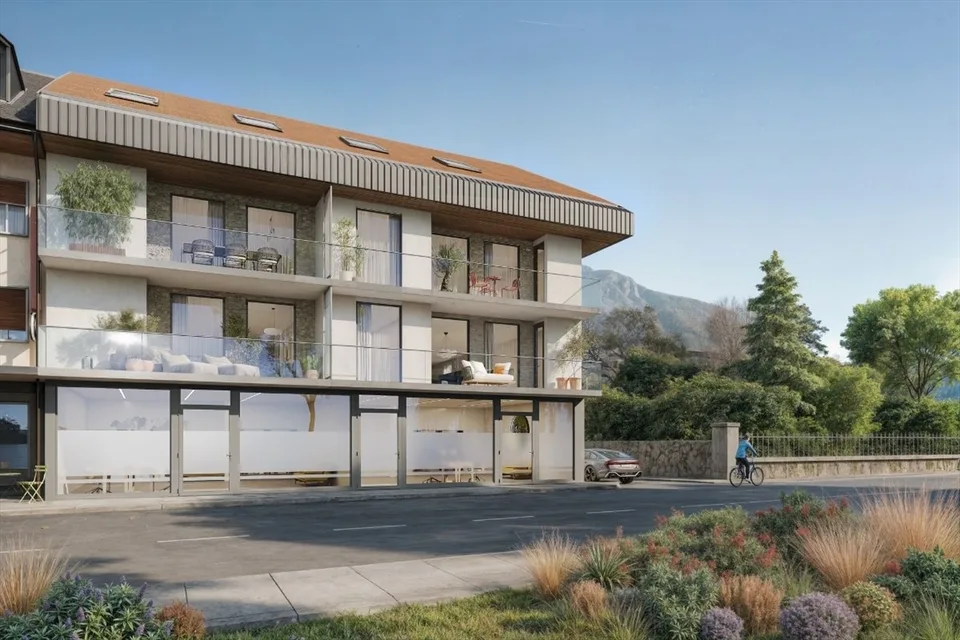 Lot A5 - Appartement neuf de 3.5 pièces au 2ème étage à deux pas et vue panoramique sur le lac- A vendre à Villeneuve