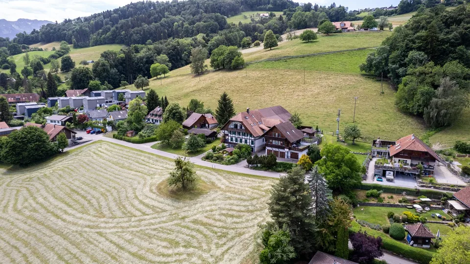 Bauparzelle 1'336 m2 mit Weitsicht in Burgistein kaufen