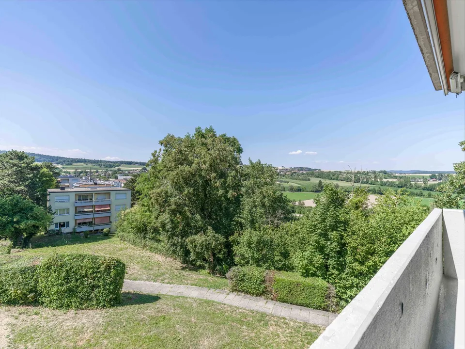 Charmante Wohnung mit schöner Aussicht