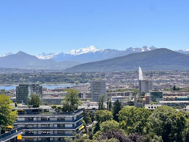 Très bel appartement avec vue lac en viager à Genève