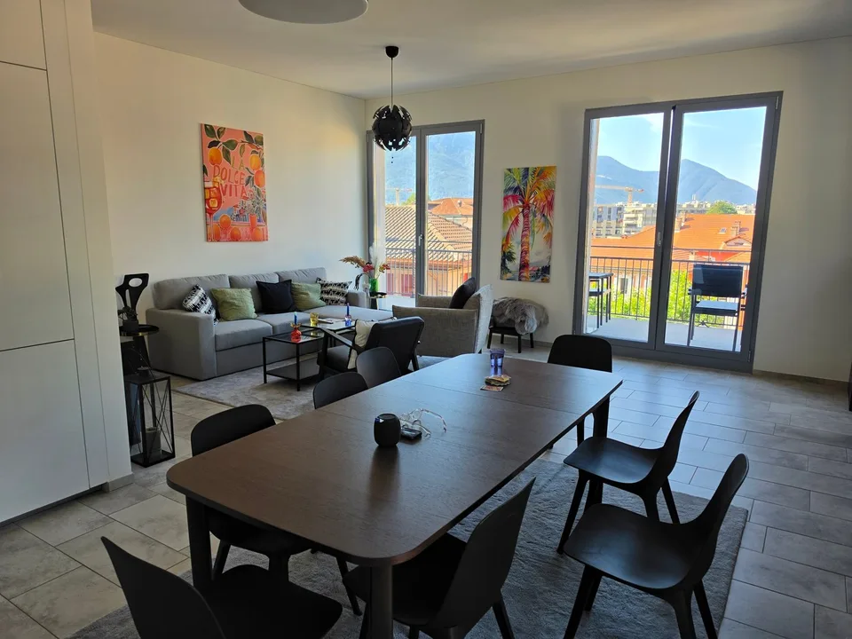 Appartamento di 3 locali a Muralto con vista panoramica – anche residenza secondaria