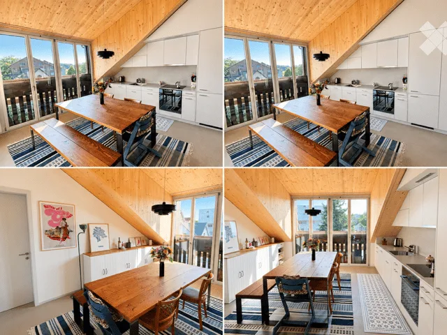 Moderne 4.5-Zimmer-Dachwohnung mit Weitblick – Wohnen, wo andere ihre Freizeit verbringen