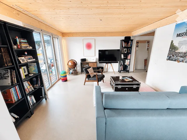 Moderne 4.5-Zimmer-Dachwohnung mit Weitblick – Wohnen, wo andere ihre Freizeit verbringen