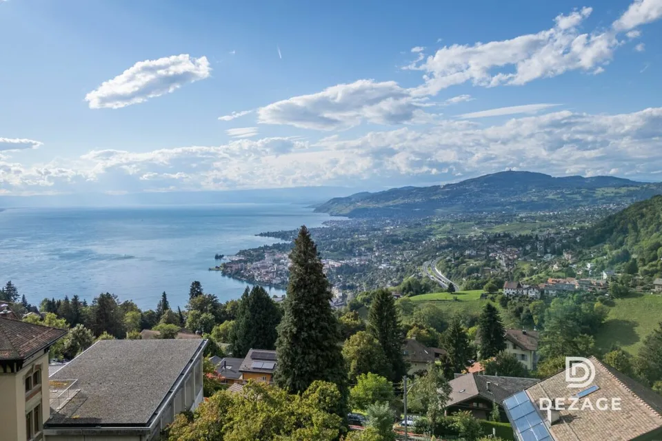 Vista panoramica e calma assoluta, a 5 minuti dal centro di Montreux