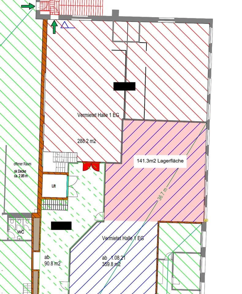 Warehouse space for rent!