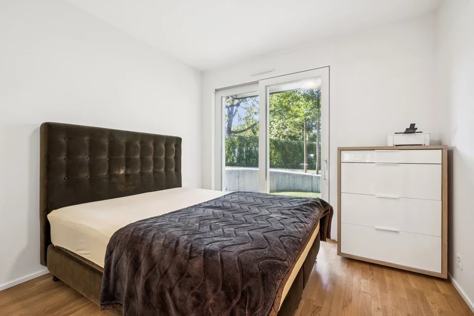 Appartement möbliert mit hohem Standard und großem privatem Garten