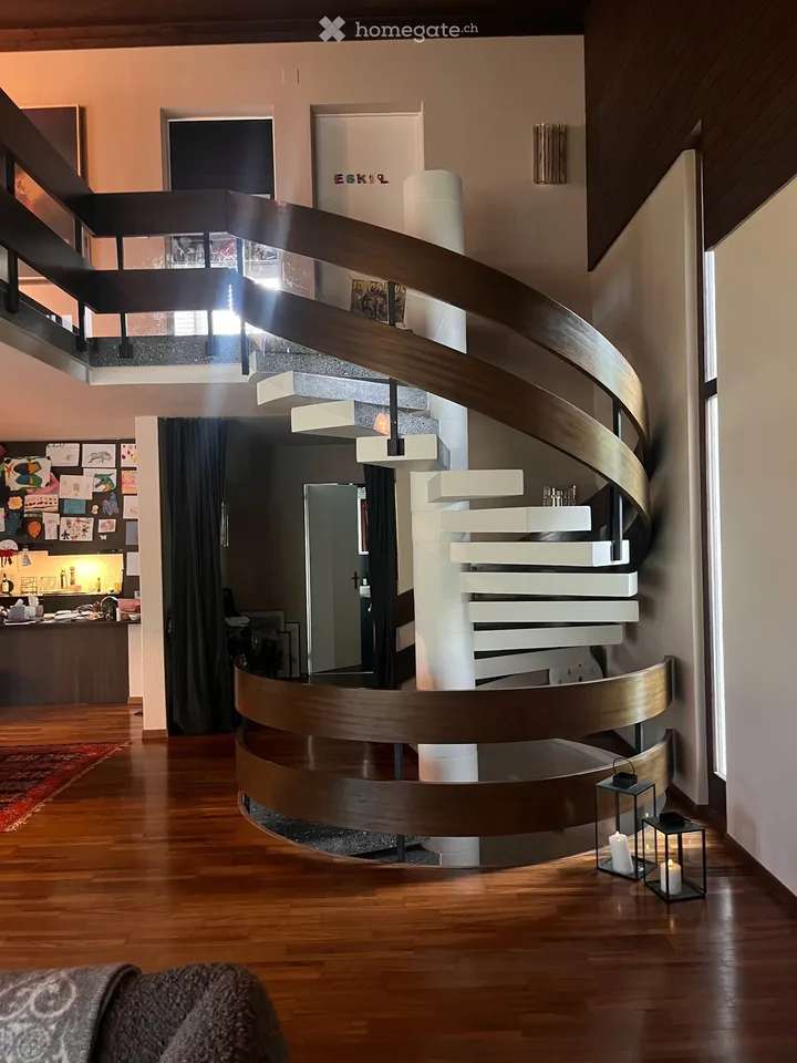 Tenant wanted: 5.5-room architect's house with panoramic lake view, bathing jetty, and south terrace