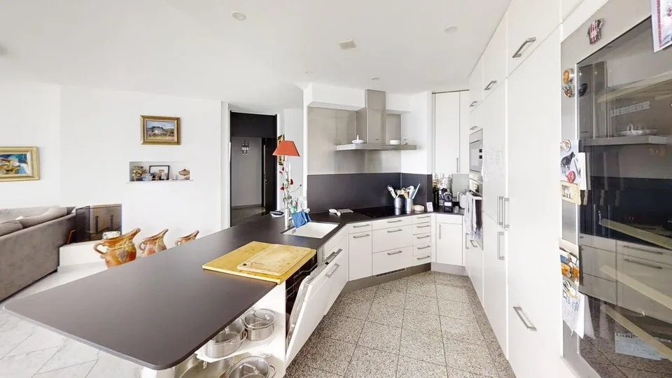 Appartamento in attico di 3.5 locali con vista panoramica a Chernex