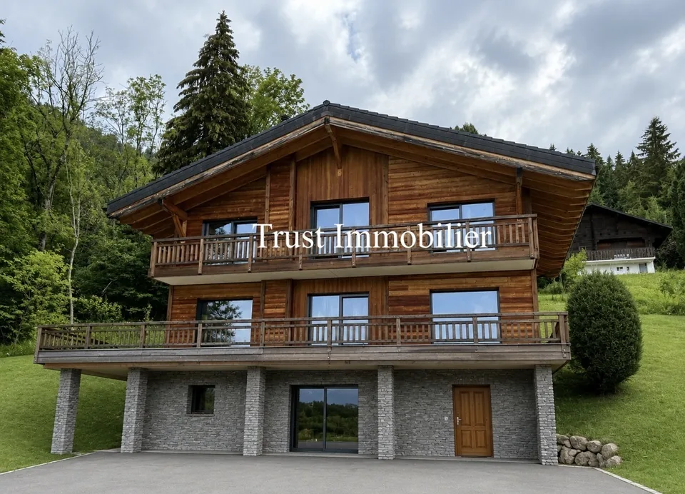 6006M-Gryon-Großes Chalet mit abschließenden Arbeiten