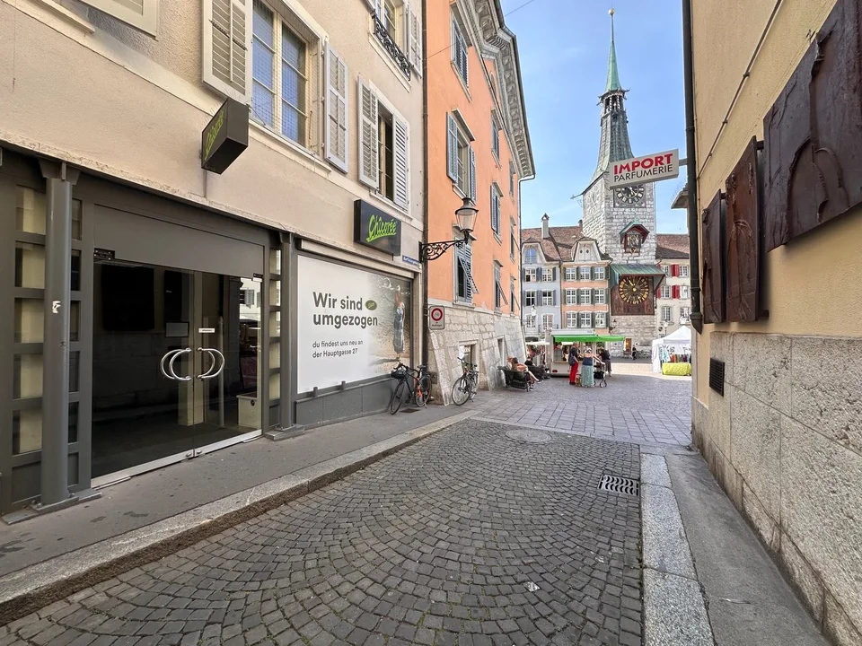 Spazio commerciale attraente in una posizione ideale nella Solothurner Altstadt – versatile