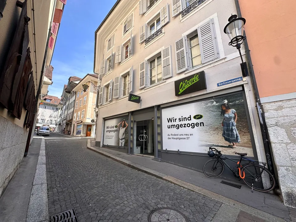Spazio commerciale attraente in una posizione ideale nella Solothurner Altstadt – versatile