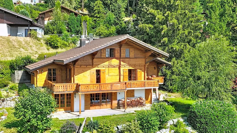 Chalet in legno a Crésuz, a 20 minuti da Bulle