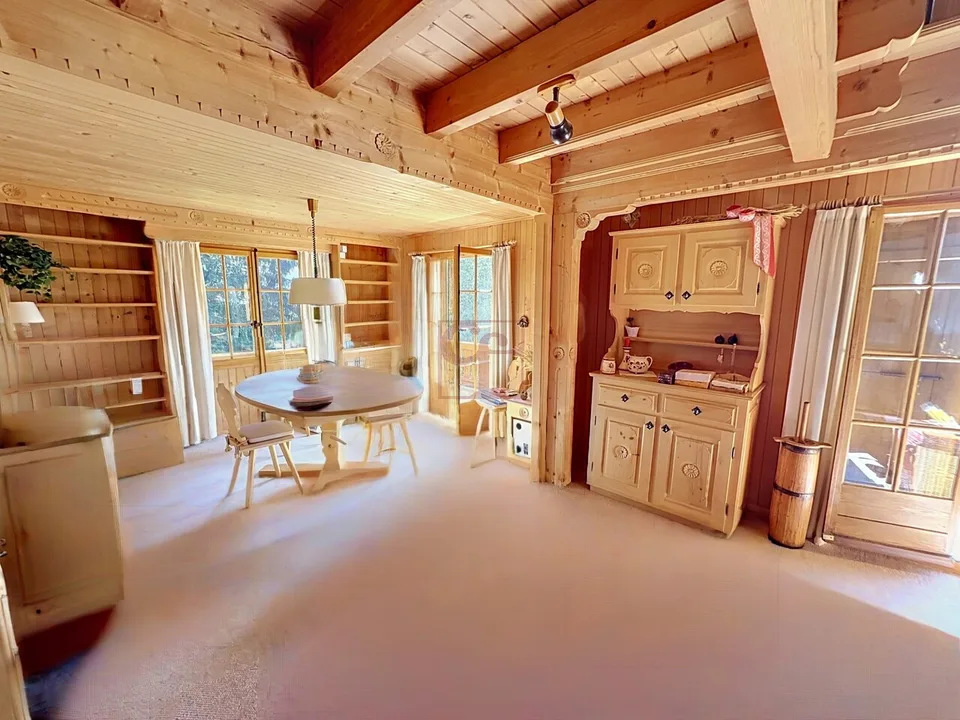 Chalet in legno a Crésuz, a 20 minuti da Bulle