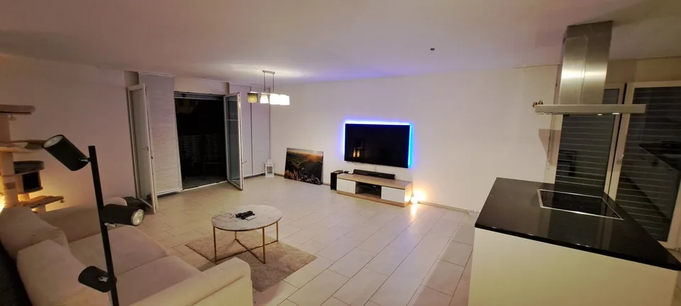Luxuriöse 3 1/2 Minergie Maisonette Dach-Wohnung mit atemberaubende Aussicht und Balkon