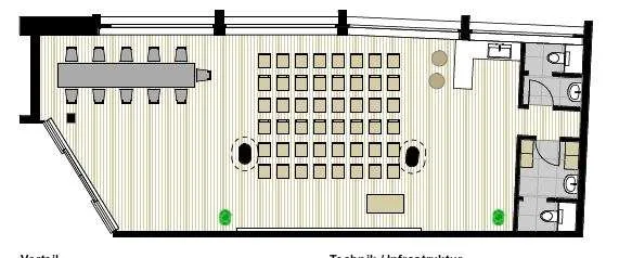105 m² di spazio per idee, ufficio, evento o comunità
