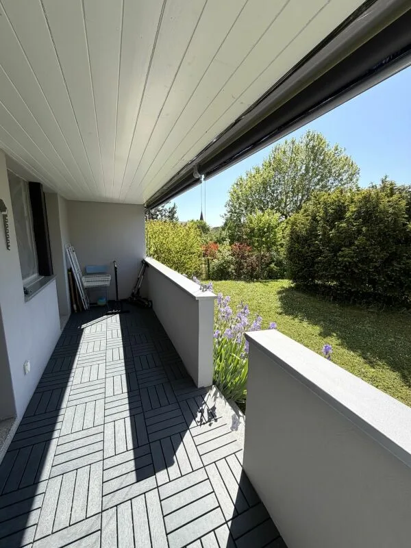 La Neuveville, wunderschönes 3.5-Zimmer-Apartment im Untergeschoss mit Balkon