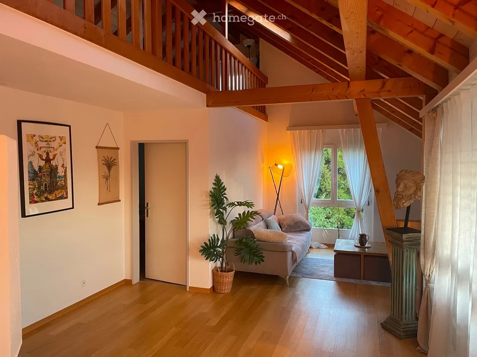 Charming 2.5-Room Apartment with Balcony and Beautiful Views in Murten