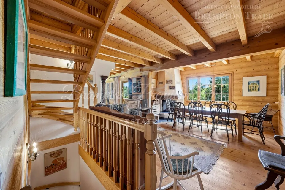 Exclusivité à St-Cergue | Chalet de caractère dans une position élevée de choix