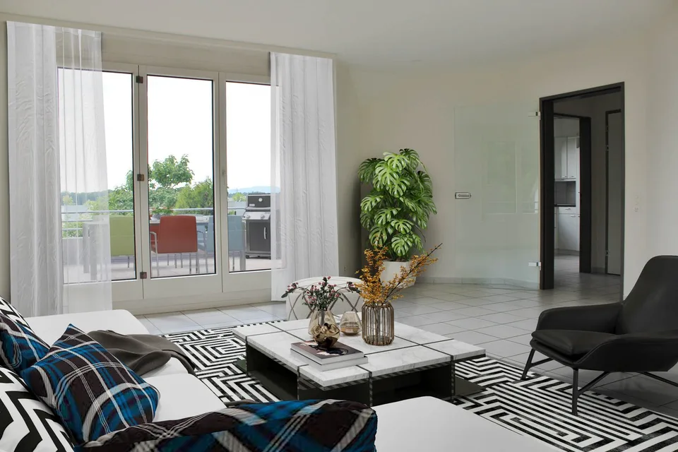 Bellissimo, luminoso appartamento mansardato a maisonnette
