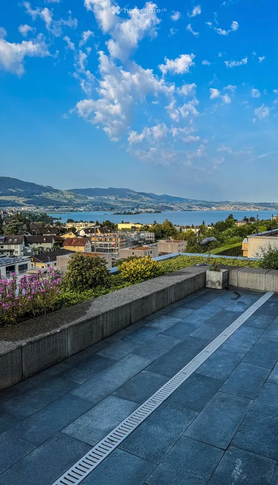 Casa terrazzata di 5,5 locali curata con una vista panoramica magnifica a Rapperswil-Jona