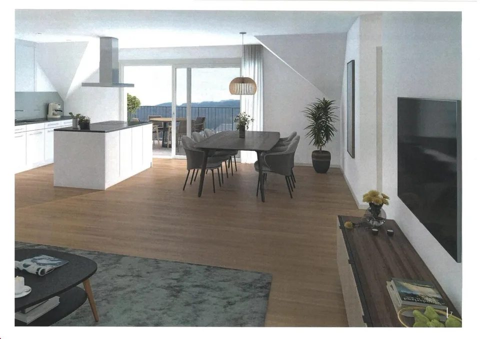 Neubau-Eigentumswohnung mit Aussicht in Oberbipp – 3.5 Zimmer im 2. OG