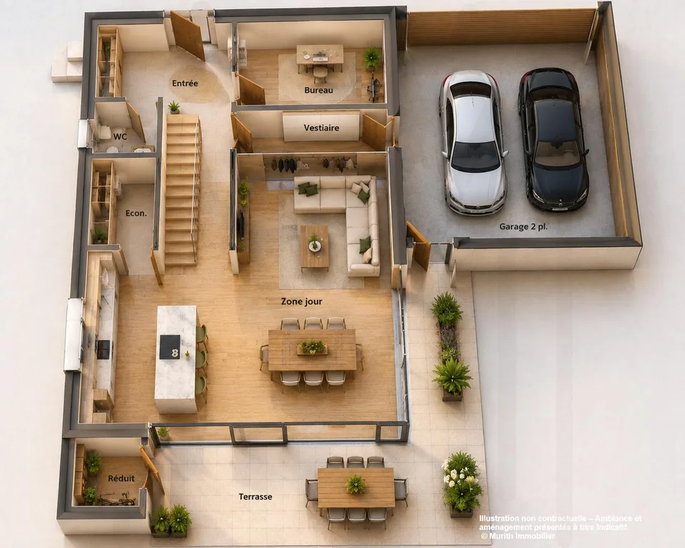 Großes neues Einfamilienhaus