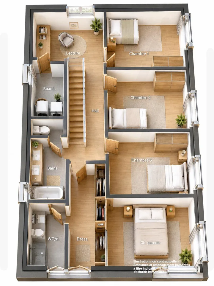 Großes neues Einfamilienhaus