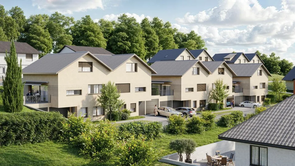 Projet de construction neuve "LÄGERNBLICK" : Maison individuelle avec construction de haute qualité