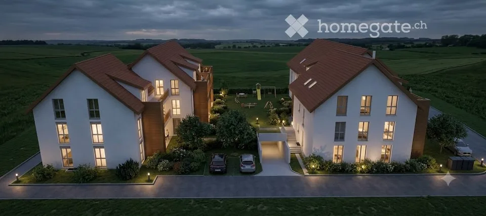 Appartement moderne de 5,5 pièces au 2e étage à Würenlingen – convivial pour les familles, calme et durable