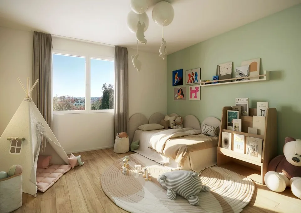 Progetto di costruzione nuova "Fliedergarten" - vita moderna con stile e sostenibilità - appartamento di alta qualità al piano superiore – foto 11 di 12
