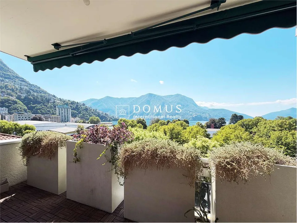 Elegante appartamento con vista lago
