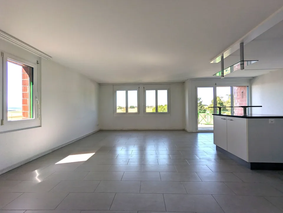 4.5-Zimmerwohnung mit traumhafter Aussicht in Ortschwaben