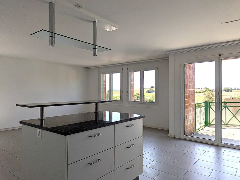 4.5-Zimmerwohnung mit traumhafter Aussicht in Ortschwaben