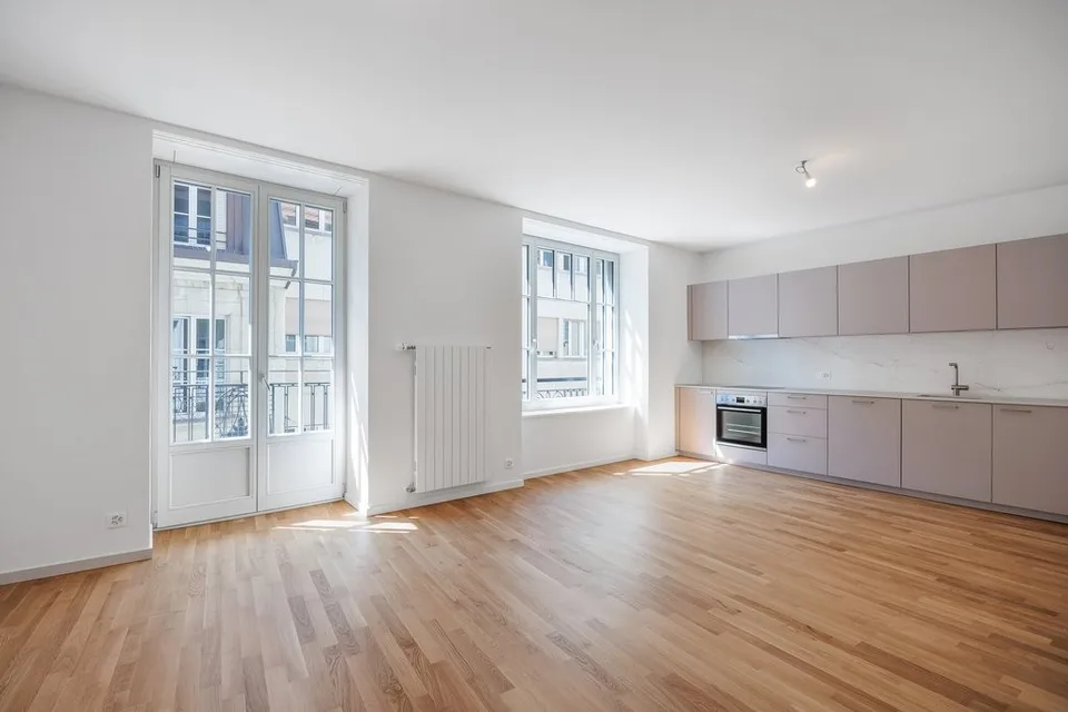 En plein centre-ville bel appartement