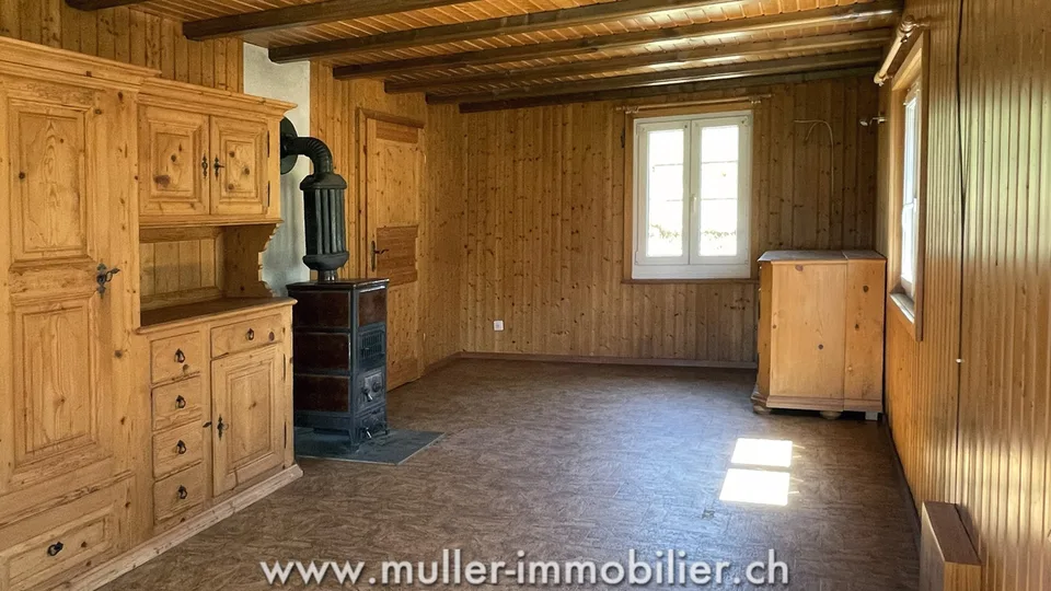 Charmante maison au milieu des prés, proche de Romont