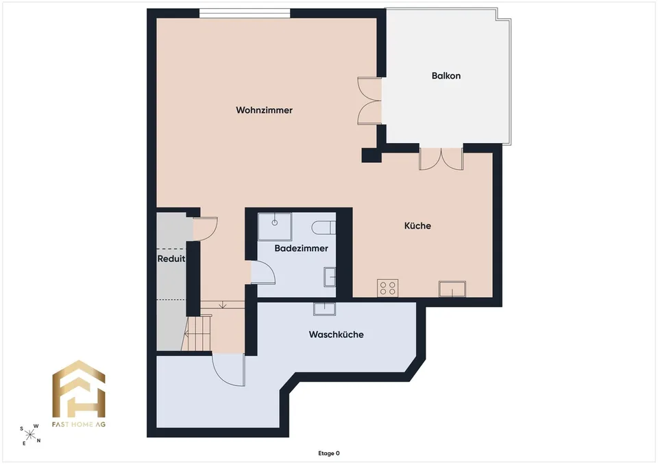 4.5-Zimmer-Duplexwohnung (Erstwohnsitz) mit eigenem Garten – Foto 6 von 13